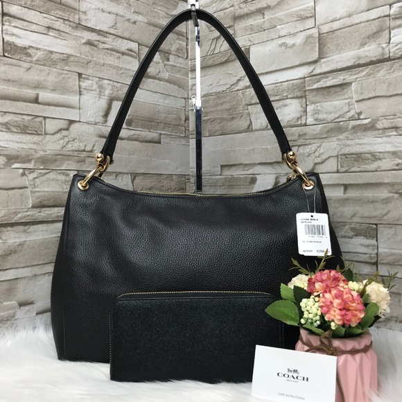 👜COACH SET🌺MIA SHOULDER BAG & WALLET - Picture 2 of 8